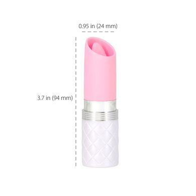 Вибратор-помада с язычком Pillow Talk Lusty Luxurious Flickering Massager Pink картинка