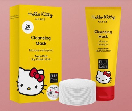 Очистительная маска GESKE Cleansing Mask by Hello Kitty (50 мл + 20 салфеток) картинка