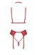 Эротический комплект Kissable Bondage Kiss Set Red, размер S/M картинка 4