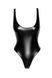 Боді під шкіру Noir Handmade F244 Powerwetlook body with high cut bottom hem, розмір L картинка 3