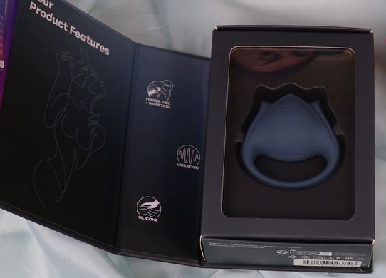 Вібратор на палець та ерекційне кільце 2в1 Satisfyer Perfect Pair 2 зображення