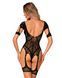 Боди-сетка с доступом Obsessive Bodystocking G334, размер S/M/L картинка 2