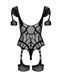 Боди-сетка с доступом Obsessive Bodystocking G334, размер S/M/L картинка 5