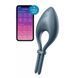 Ерекційне смарт віброкільце - ласо з регулюванням розміру Satisfyer Bullseye Dark Blue зображення