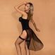 Корсет з пажами та шлейфом JSY &laquo;Лукава Луїза&raquo; One Size Black картинка 5