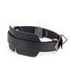 Маска на глаза кожаная LOCKINK Blindfold Kit Black картинка