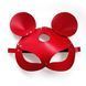 Кожаная маска мышки Art of Sex Mouse Mask, цвет Красный картинка 3