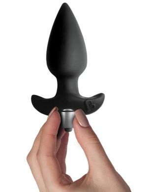 Анальный вибростимулятор Rocks Off Butt Throb Black (диаметр 4,2 см) картинка
