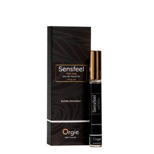 Мужские духи с феромонами Orgie Sensfeel for Man Travel Size (10 мл), цитрусово-древесный аромат картинка