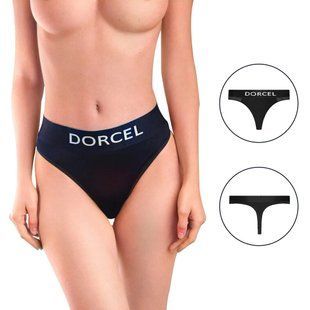 Трусики с карманом для вибратора Dorcel PANTY LOVER, размер S картинка