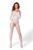Бодістокінг-сітка з мереживом та доступом Passion BS107 One Size, white зображення