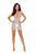Платье-сетка с вырезом на спинке Passion BS111 One Size, white картинка