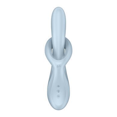 Вібратор з ротацією та підігрівом Satisfyer Heat Flex 4 Blue (діаметр 3,4 см) зображення