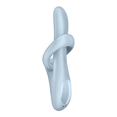Вібратор з ротацією та підігрівом Satisfyer Heat Flex 4 Blue (діаметр 3,4 см) зображення