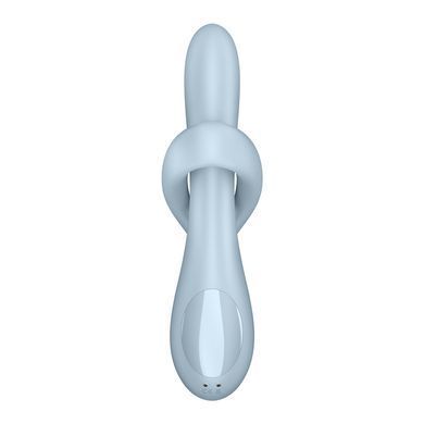 Вібратор з ротацією та підігрівом Satisfyer Heat Flex 4 Blue (діаметр 3,4 см) зображення