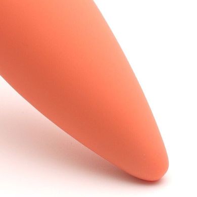 Анальна пробка з вібрацією KissToy Orville Orange (діаметр 3 см) зображення
