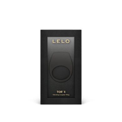 Смарт эрекционное кольцо с вибрацией LELO Tor 3 Black картинка