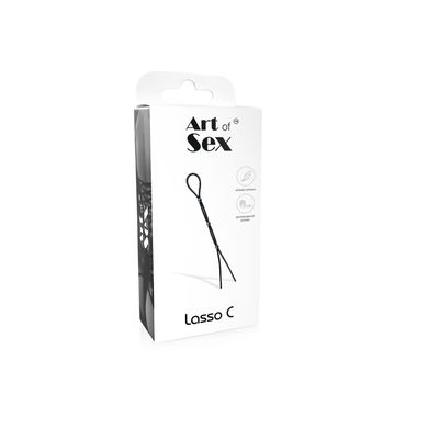 Регулируемое эрекционное кольцо - лассо Art of Sex Lasso C (3 петли) картинка
