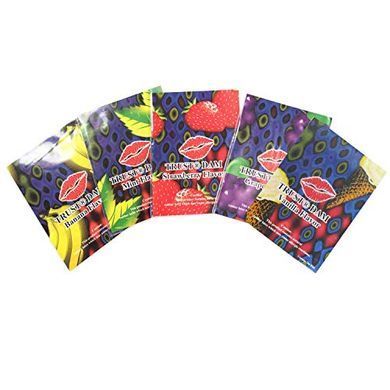 Латексная салфетка для оральных ласк Latex Dental Dams Strawberry (1 шт) картинка
