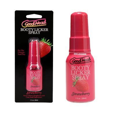 Спрей для анілінгусу Doc Johnson GoodHead Booty Licker Spray Strawberry, полуниця (29 мл) зображення