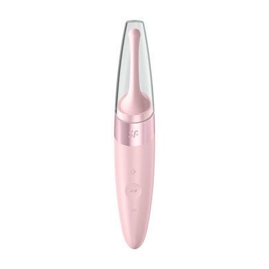 Кліторальний вібратор із кришкою Satisfyer Twirling Delight Rose зображення