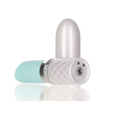 Вибратор-помада с язычком Pillow Talk Lusty Luxurious Flickering Massager Teal картинка