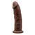 Фалоімітатор на присосці SilexD Oscar Brown (MODEL 2 size 9in) діаметр 5,4 см зображення