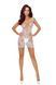 Платье-сетка с вырезом на спинке Passion BS111 One Size, white картинка