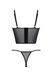 Сексуальний комплект Passion ECO KERRIA SET black, розмір L/XL картинка 4