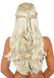 Парик длинный волнистый с косами Leg Avenue Braided long wavy wig Blond картинка 2