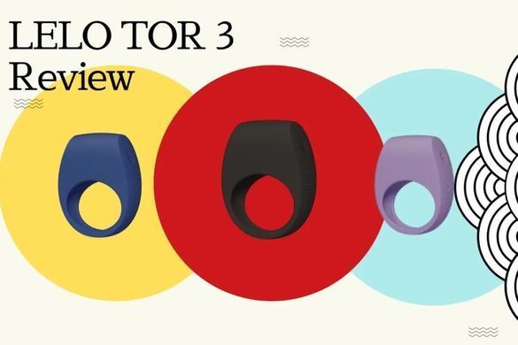 Смарт эрекционное кольцо с вибрацией LELO Tor 3 Black картинка