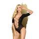 Боді з імітацією шнурівки на спині та декольте Penthouse Salute me Black, розмір XL картинка 1