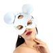 Кожаная маска мышки Art of Sex Mouse Mask, цвет Белый картинка