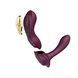 Смартвибратор в трусики с насадкой и пультом ДУ Zalo AYA Velvet Purple (диаметр насадки 2 см) картинка