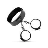 Фото Наручники с ошейником Bedroom Fantasies Collar & Wrist Black