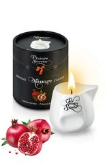 Массажная свеча в керамическом сосуде Plaisirs Secrets Pomegranate гранат (80 мл) картинка