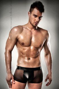 Мужские эротические трусы Passion SHORT 003 black L/XL картинка