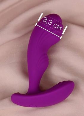 Вібромасажер простати з пультом ДК S Pleasures Premium Cozy, чорний (діаметр 3,3 см) зображення
