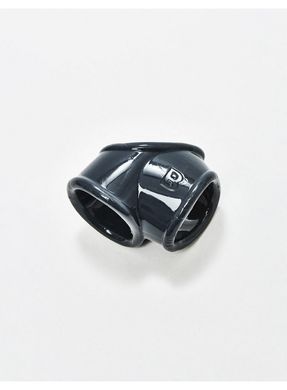 Двойное эрекционное кольцо Boners Clsssic Cocksling Grey (диаметр 3,5 см и 4 см) картинка