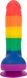 Радужный фаллоимитатор ADDICTION JUSTIN - 8" - RAINBOW (диаметр 4,5 см, длина 20,3 см) картинка 3