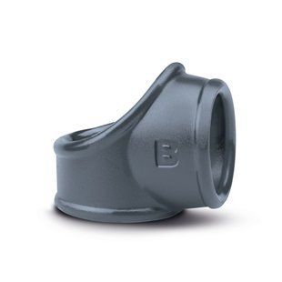 Подвійне ерекційне кільце Boners Clsssic Cocksling Grey (діаметр 3,5 см та 4 см) зображення