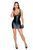 Сукня-міні з мереживом на блискавці Noir Handmade F254 Powerwetlook mini-dress, розмір S зображення