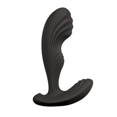 Вібромасажер простати з пультом ДК S Pleasures Premium Cozy, чорний (діаметр 3,3 см) зображення