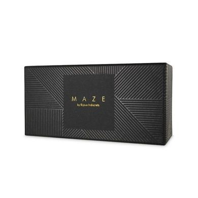 Наручники Bijoux Indiscrets MAZE - Wide Cuffs Black зображення