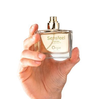 Чоловічі парфуми з феромонами Orgie Sensfeel for Man (50 мл), цитрусово-деревний аромат зображення