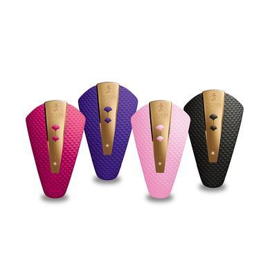 Кліторальний вібратор Shunga Obi Intimate Massager Raspberry зображення