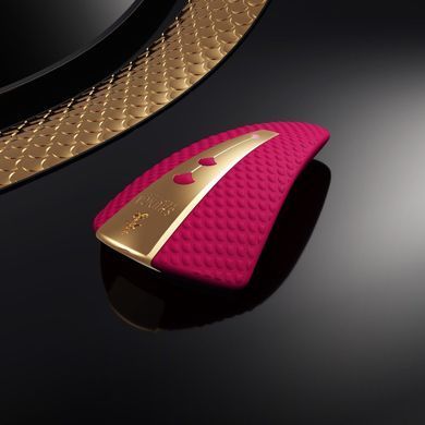 Кліторальний вібратор Shunga Obi Intimate Massager Raspberry зображення