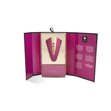 Кліторальний вібратор Shunga Obi Intimate Massager Raspberry зображення
