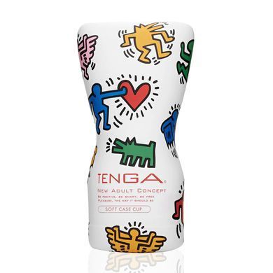 Мастурбатор з м'яким корпусом Tenga Keith Haring Soft Tube Cup зображення