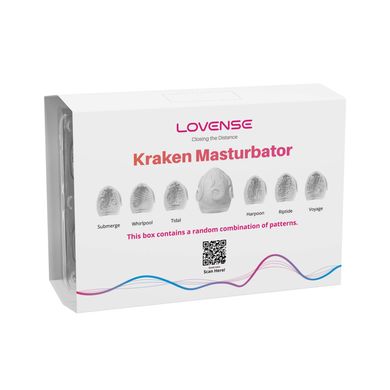 Набір мастурбаторів-яєць Lovense Kraken masturbator egg box (6 шт) зображення